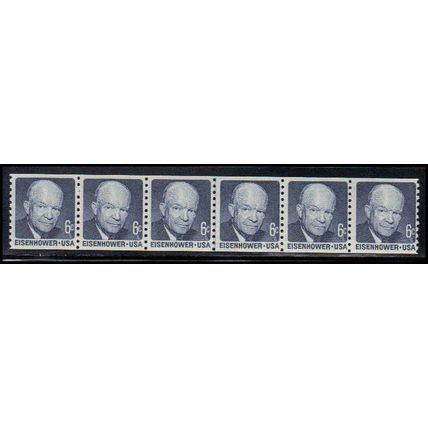 1401 6c Dwight Eisenhower Fine MNH CL S/6 WD2001