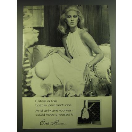 1968 Estee Lauder Estee Perfume Ad - Estee is the first super perfume