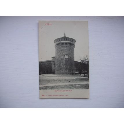 Milano - Torrione del Castello. (1901)