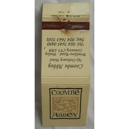 Matchbook Coombe Abbey