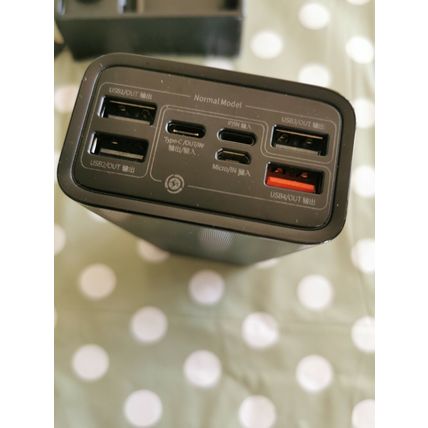 BASEUS Power Bank 30000Mah PD 65W Notebook Laptop Battery PD Charger 100W CABLE