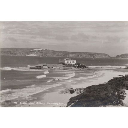 South Africa Beacon Island Robberg Plettenberg Bay RPC Postcard