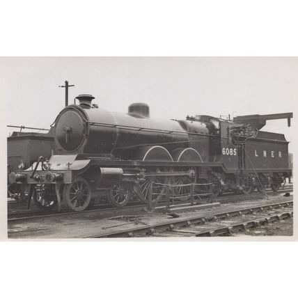 Great Central Railway Class 4-4-2 No 6085 Train Real Photo Old Postcard