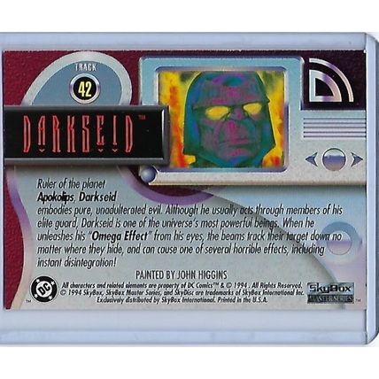 Cyborg - Painted by Hank Henshaw - DC Comics Trading Card