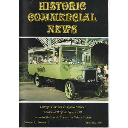Historic Commercial News, Volume 5 No. 5 June July 1990
