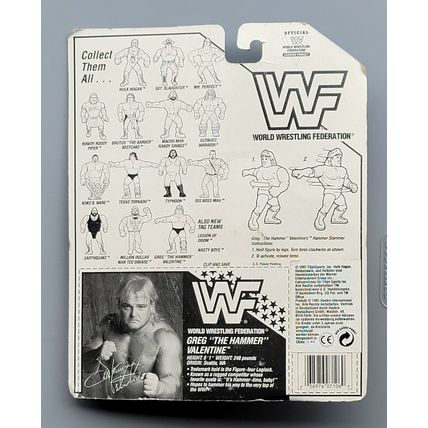 wwf ljn hasbro wrestling superstars series 3 greg valentine wrestling figure
