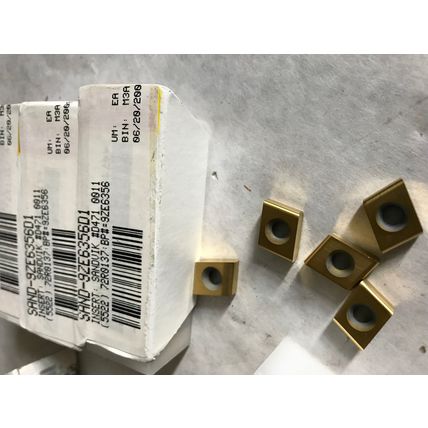 LOT 40 SANDVIK SAND-9ZEF CARBIDE INSERTS 9ZE-6356-1 73-C,SAND-9ZE6356d1,EO