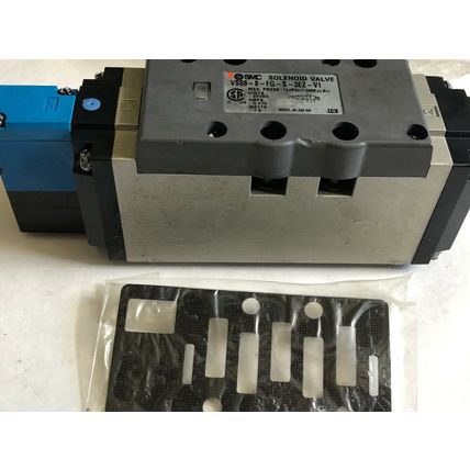 NEW SMC VSS8-8-FG-D-3EZ-V1 PNEUMATIC SOLENOID VALVE DC21-26V, 24 VDC,Sr