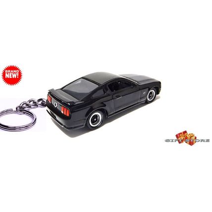 RARE KEYCHAIN TRIPLE BLACK FORD MUSTANG GT CUSTOM Ltd EDITION GREAT GIFT