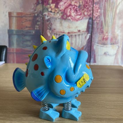 Monster fish money box , piggy bank