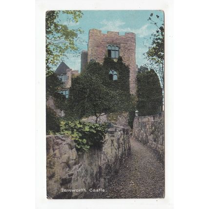 Tamworth Castle Postcard Staffordshire