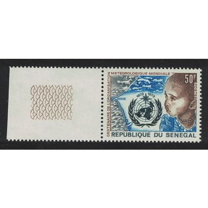 Senegal Centenary of WMO 1973 MNH SG#535