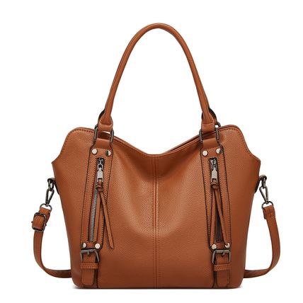 Purses for Women Shoulder Handbags Hobo Bags Tote Bag Brown