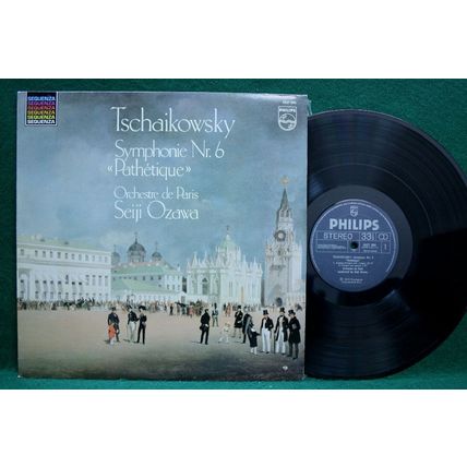 Seiji Ozawa - Tschaikovsky: Symphonie Nr. 6 (Pathetique) - 6527 094 - NM