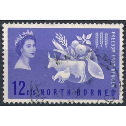 Freedom From Hunger - North Borneo 1963 - FH - SG 406 (A)