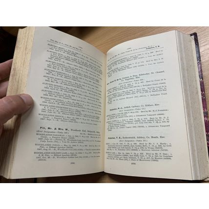 RARE* 1949 "THE HERD BOOK OF HEREFORD CATTLE" BULLS & COWS VOL 79 BOOK (P7)