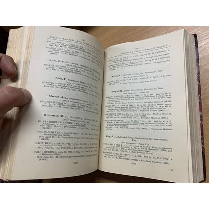 RARE* 1949 "THE HERD BOOK OF HEREFORD CATTLE" BULLS & COWS VOL 79 BOOK (P7)