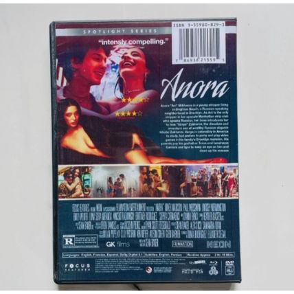 Anora 2024 Original Movie New DVD Sealed Region Free