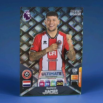 Panini Premier League Adrenalyn XL Plus 2024 Gustavo Hamer Ultimate Card #7