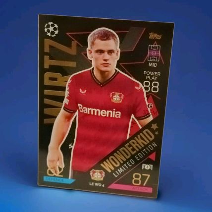 Match Attax 2022/23 - Florian Wirtz - Wonderkid Limited Edition BAYER LEVERKUSEN
