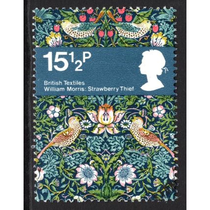 GREAT BRITAIN 1982: BRITISH TEXTILES - 15½p USED (G8)