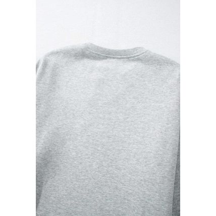 Light Grey Creep It Real Ghost Print Plus Size Sweatshirt