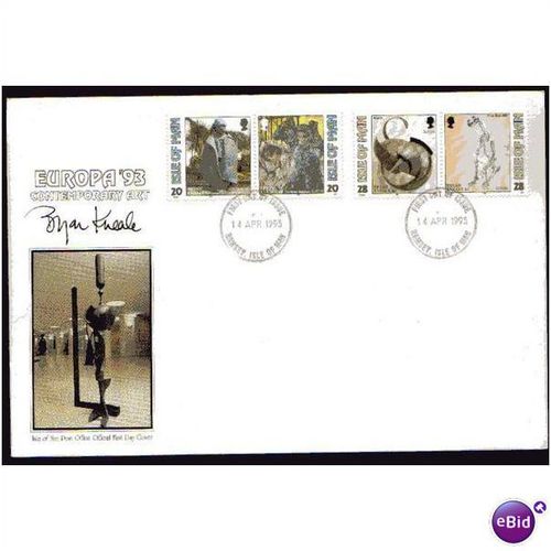 1993 ' EUROPA CONTEMPORARY ART ' FDC ( EBID297 )