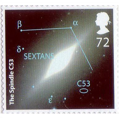 GB 2007 50th Anniversary Sky at Night 72p The Spindle C53 Mint NHM SG 2714