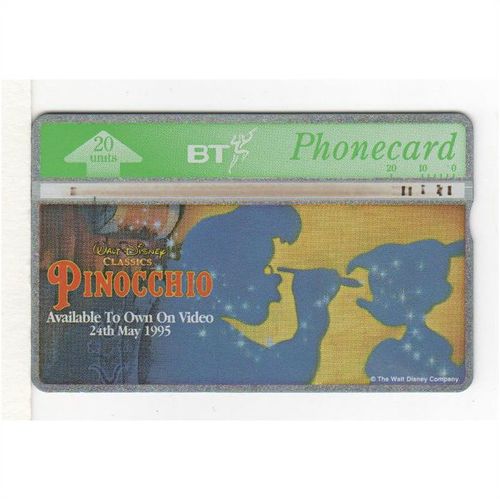 PHONE CARD - BT - PINOCCHIO (2)