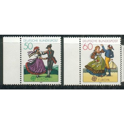 Germany 1981 - SG1960-61 - Europa (unused)