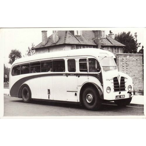 Bus Photo Bristol Tramways & Cariage Co 2200 Half Cab Coach LAE906