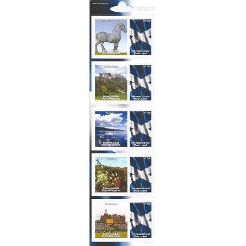 Tourist Stamps: UK0020 Scotland.