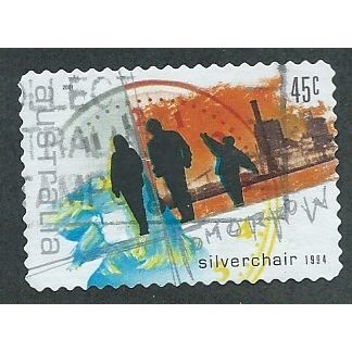 AUS 2001 45c (S/A) 'ROCK & POP - SILVER CHAIR' 'FINE USED (EBID38-428)