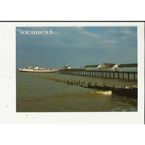 Waverley Excursions MV BALMORAL Southwold Postcard by Salmon (2-31-02-35)