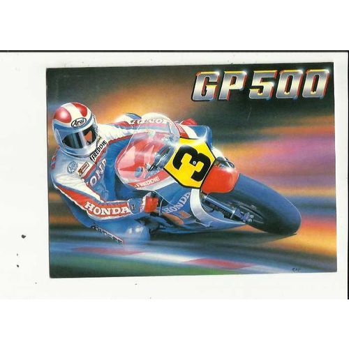 GP 500 (Bernard Hugill) Athena Postcard (9509)