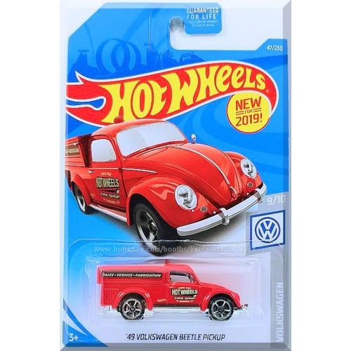 Hot Wheels - '49 Volkswagen Beetle Pickup: '19 Volkswagen #9/10 - #47/250 *Red*