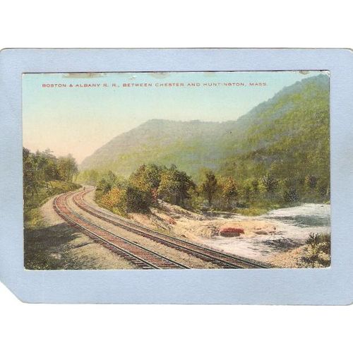MA Chester Boston & Albany R R Between Chester & Huntington ma_box2~762