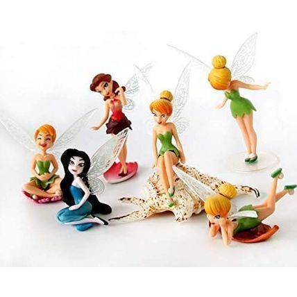 Girls Favourite 6pcs The Flower Child Lunlun Cake Topper Kids Play Action Figure