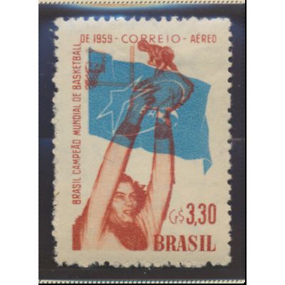 Brazil Stamp Scott #C89, Mint Hinged
