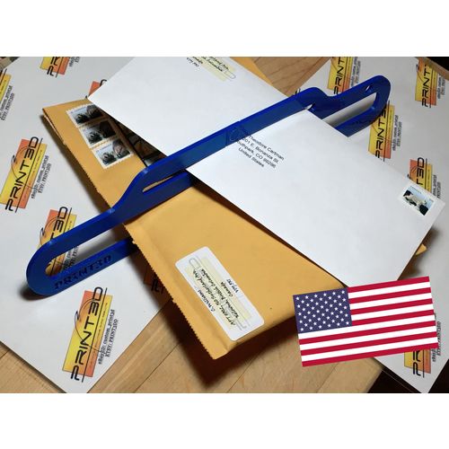 USPS pro: Shipping Template Slot post office USA flat letter flats inch 1/4 3/4