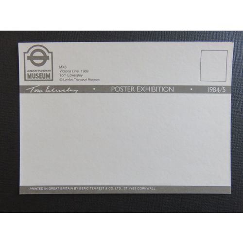 London Transport Museum MX6 Victoria Line Postcard