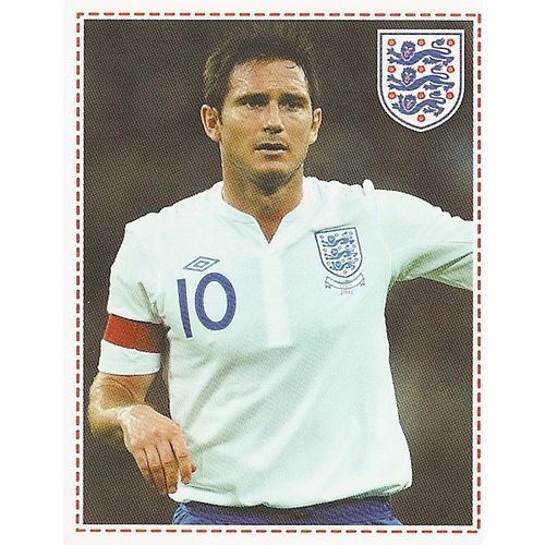 Topps ENGLAND 2012 Stickers: No.94 - England Midfielder: Lampard Jr (Frank)