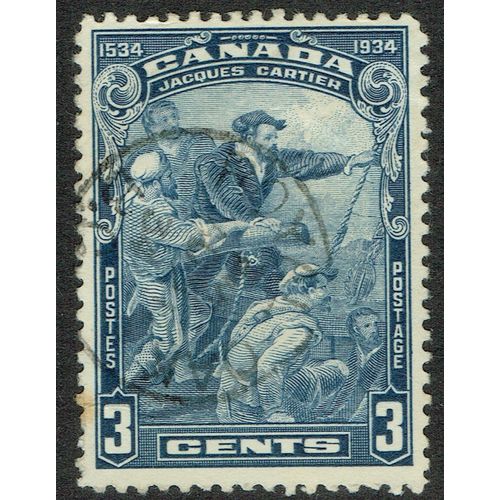 Canada 1934 4th Centenary Discovery of Canada 3c Blue SG332 FU