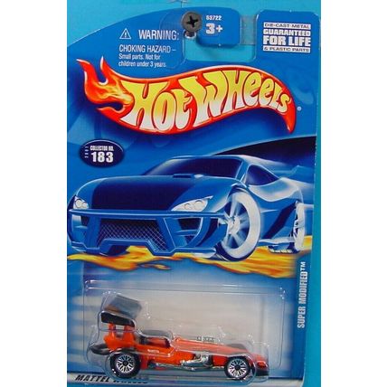 C523 HOT WHEELS 2001 COLLECTOR #183 SUPER MODIFIED RACE CAR NEW ON CARD