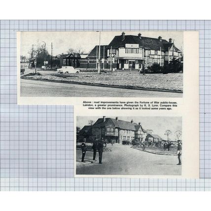 (5429) Fortune of War Public House Laindon Essex - 1970 Clip