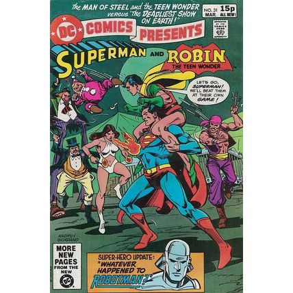 DC Comics Presents (Vol 1) # 031 VFN+ Price VARIANT ORIG US COMICS