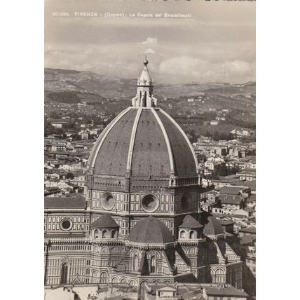 Firenze Duomo Cupola Italy Postcard unused VGC