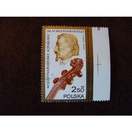 Poland 1981 Wieniawski Young Violinists Competition used stamp SG2773 music