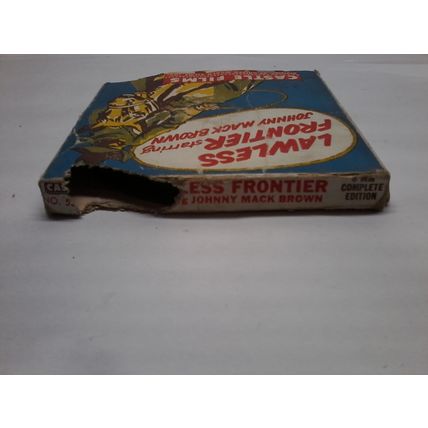 VINTAGE WESTERN CASTLE FILM No. 558 LAWLESS FRONTIER JOHNNY MACK BROWN 8 mm
