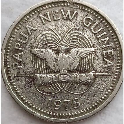 Independent State of PAPUA NEW GUINEA 10 Toea 1975 (1st issue) Franklin Mint/Win